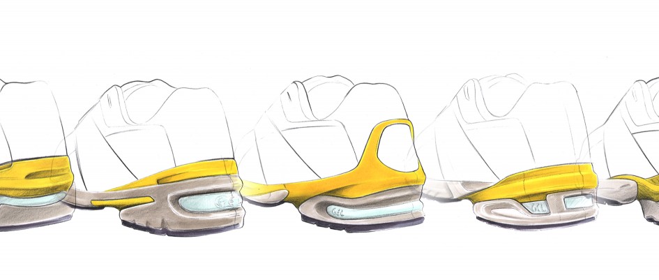 Asics Shoe Sketches