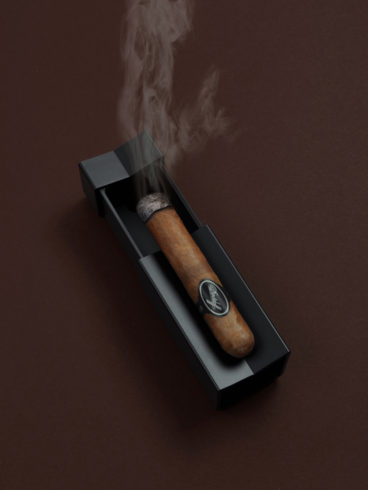 DAVIDOFF /// SLIDING ASHTRAY