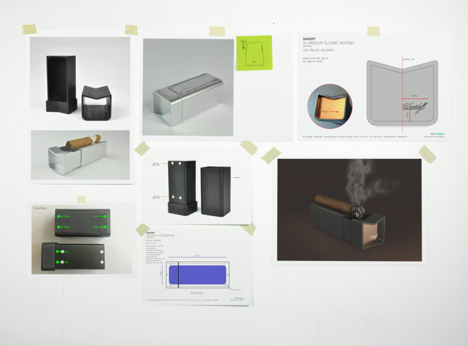Sliding Ashtray Development